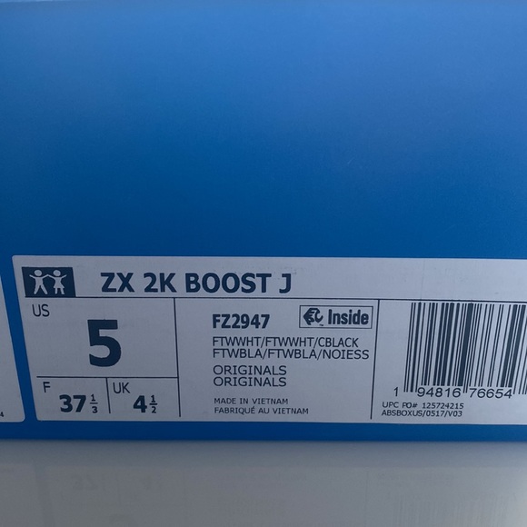 ADIDAS ZX 2K BOOST J SNEAKERS - Picture 5 of 5